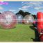 Colorful inflatable body zorbing ball on the grass, adult zorb ball factory prices