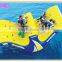 Giant inflatable floating water toys, popular inflatable water trampoline and water slide for kids and adults