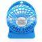 New Arrival Portable Mini USB Fan Strong Wind Desk Fan 3 Speed Modes Cool USB Electric Fan for Camping/Hiking/ Indoor/ Outdoor