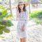 Sexy Women Bathing Suit Bikini Swimwear Cover Up Hollow Shirt Blouse Beach Dress