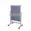 China Excellent Double Sided Advertisement A1 Wheeled Poster Display Stand
