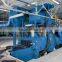 Mesh conveyor shot blasting machines