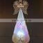wholesale 2015 china supplier high quality promotional gift angel led lighting gift glass chiristmas decoration