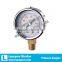 4" bottom/side mount oil filled pressure gauge