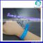 One time use Disposable Wristband with PVC material for event
