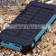 New Energy Friendly Portable Batteries 5V Solar Power Bank 10000mAh for Long Journey Using