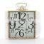 Retro Wrought Iron Decorative Clock