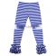 Wholesale 2016 kids bottom pants leggings girls polka dots triple pants baby icing ruffle pants