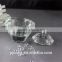 clear crystal glass casket for wedding decoration