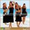 Women's Strapless Bohemia Beach Dress Cover Up Bathing Suits
