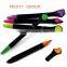 Fruit shape 2 in 1 highlighter and ball pen