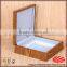 High End Design glossy unique wooden coin display box