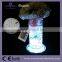 Wedding supplies 4 inch AA battery powered flower vase base led centerpiece