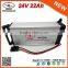 Rechargeable 22Ah 24V Deep Cycle Battery with Lithium 18650 3.7V 2.2Ah Cell + 2A Charger + 30A BMS