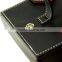 2015classic leather display box clear window wine box