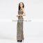 12094 gold sequin wholesale evening dress 2016