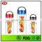 700ml single wall outdoor plastic bottle cup with fruit infuser