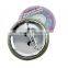 round shape christmas souvenir metal tin/tinplate gift