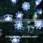 outdoor garden decoration flower led solar string light