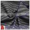 68% nylon 24% polyester 8% spandex yarn dyed stripe jersey fabric with both side peach and cotton touch wicking for garment