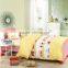 100% cotton Infant Kindergarten anti kicking sleeping bag quilt for four seasons detachable and washable yellow car style