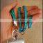 Wholesale multi color badge holder crystal necklace rhinestone lanyard