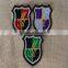Custom made hot selling 3D embroidry patches for garment