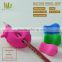 Silicone rubber pencil grip early childhood ergonomic writing aid do not hurt fingers pencil grip