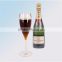 Hot selling products of toasting champagne flutes plastic frozen goblet champagne coupes wine cup for party