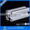 Aluminium industrial profile in anodized color