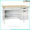 Customised wooden top board work table / executive office table design