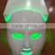 Wholesales Seven Colors best quality anti aging skin care electric derma stamp facial led facial mask