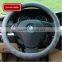 Super Quality Sheep Genuine Leather Car Steering Wheel Cover Wholesale 14 inch