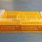 Plastic animal transport box for poultry chickens