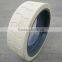 Airless tire rim Solid wheel for JLG Scissor lift platform 323*100 406*125