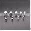 hot sale korean 316L stainless steel stud earrings, dumbbell earrings
