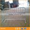 galvanized temporary pipe concert construction crowd road safety barricade