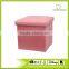 FOLDING LEATHER OTTOMAN FOR SHOES