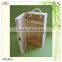 Supply New Design Hot Selling Cheap Burned Red Color 2 Bottle Wine Box