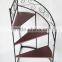 RH-4660 Metal Wire Stair 3 Tiers accent table Mosaic Garden wrought iron Plant Stands