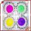 New design high-quality beautiful and durable colored square glass ashtray