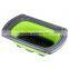 Foldable plastic sink colander/foldable plastic colander
