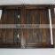 flodable mini wooden flower display rack