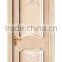 Elegant Noble Carved Solid Wood Entry Door for Residential House in American Style BF11-12191a