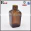 2017 hot selling essential oil 15ml 30ml glass dropper bottle empty amber square shape 30ml glass dropper bottle