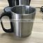 Mini home use automatic coffee maker with single cup stainless steel