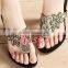 Wholesale customized shoes upper for ladies sandals accessories