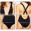 PETITE Plait Back Plunge one piece swimsuit