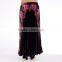 High quality belly dance long skirt ruffle gypsy style belly dance wear skirt