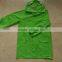 Kids PVC Green Frog Cartoon Raincoat for Kindergarten